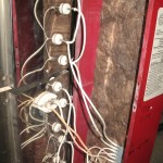 [Photo: Skutt 1227 Old Wiring]