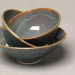 Porcelain, Iron Blue Glaze, c.10.r